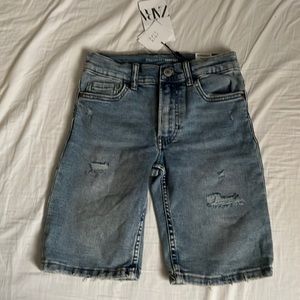 ZARA kids jeans shorts size 9